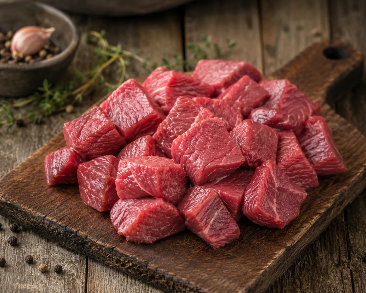 Diced Beef